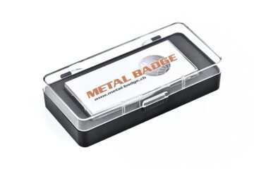 Coffrets et boîtes de rangement pour badges - Metal Badge
