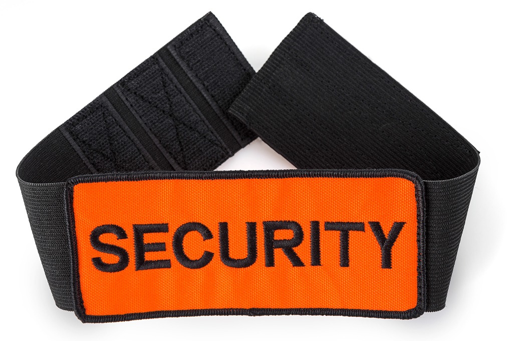 SECURITE brassard - Metal Badge