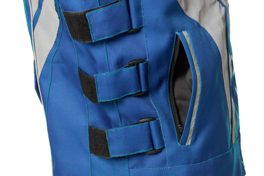 Tactical vest blue