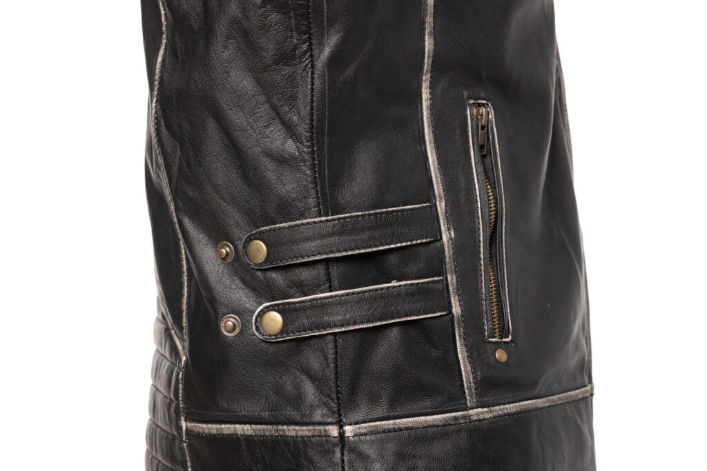 Men's Motorcycle Retro Vintage Leather Jacket