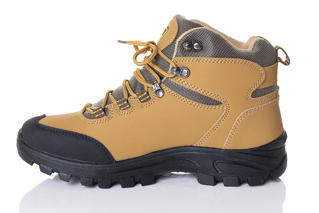 Men's Trekking & Hiking Shoes - brown - Metal Badge
