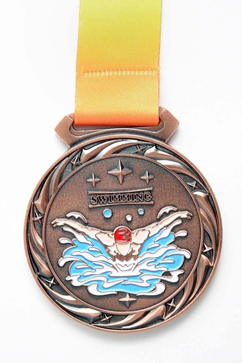 Médaille frontale "Swimming"