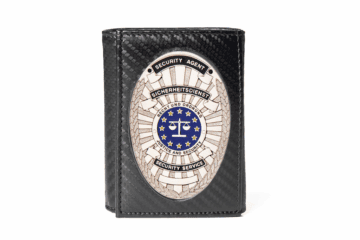 Lederetui „Compact“ Sicherheit EU, Gravur