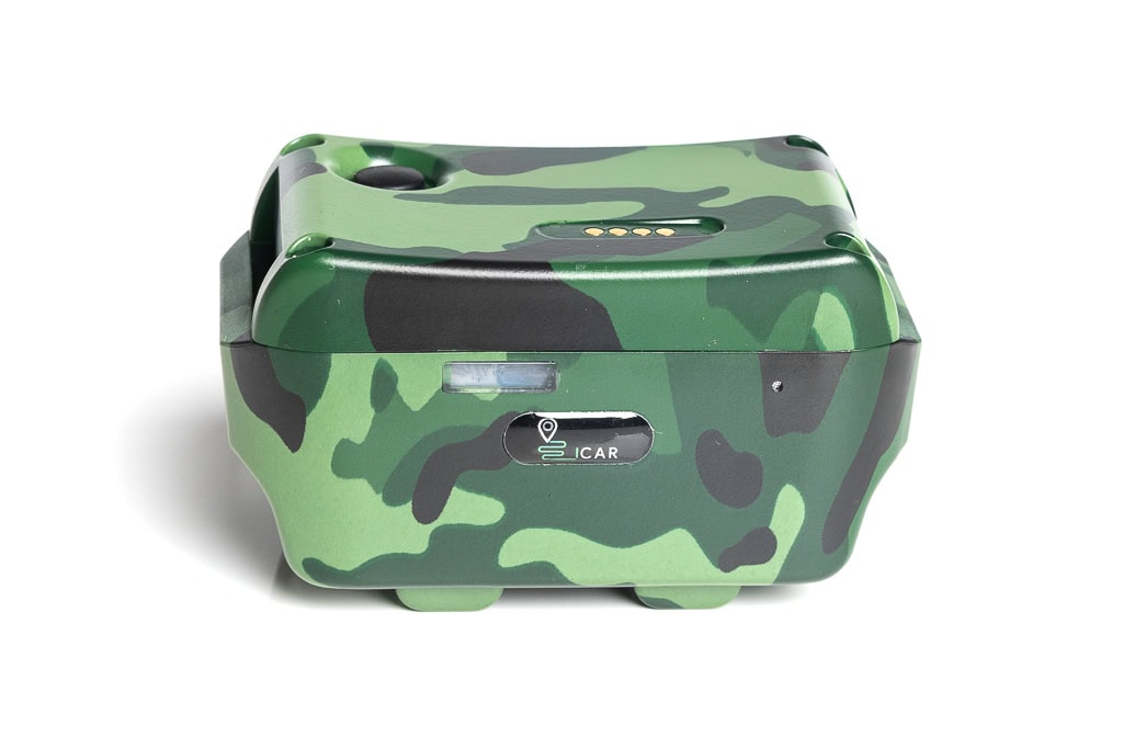 GPS Dog Tracker 4G Hunting Dogs GPS IK 122T with Collar - Lemon