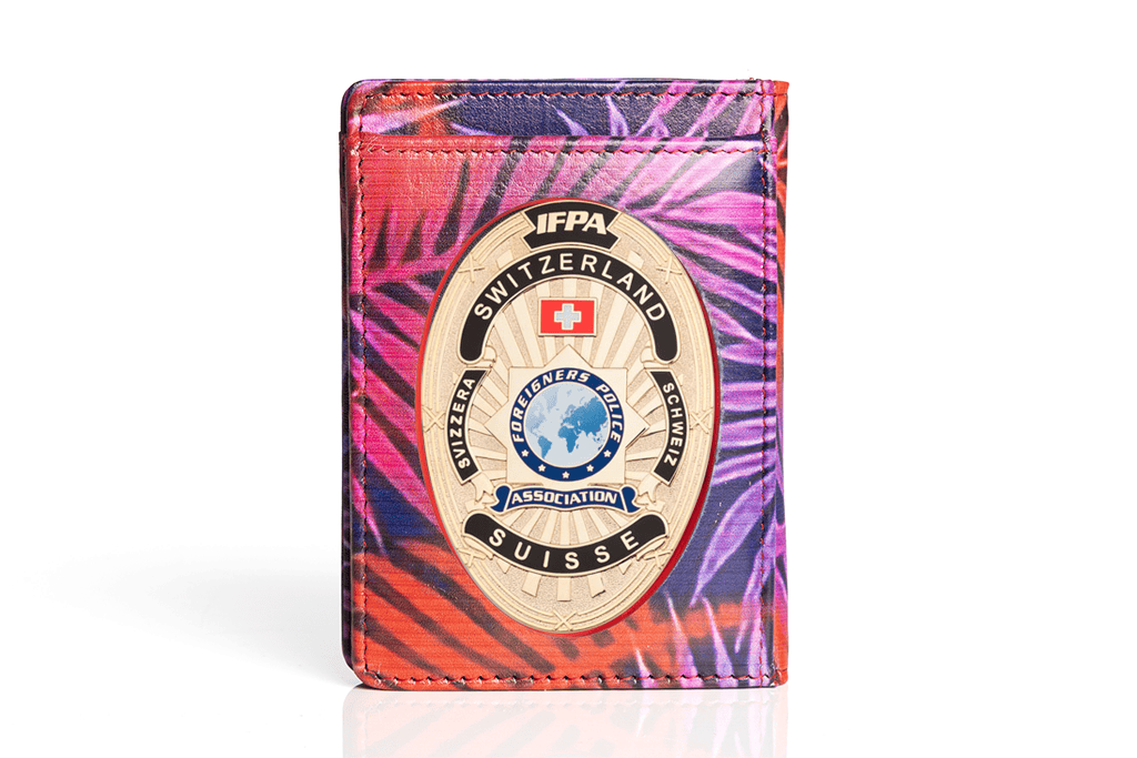 Borsellino in pelle "Waikiki" IFPA Polizia degli Stanieri Svizzera