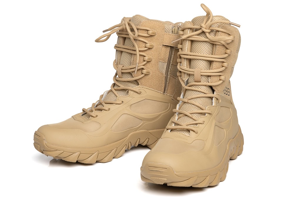 Stivali da intervento A533 code Brown con cerniera laterale