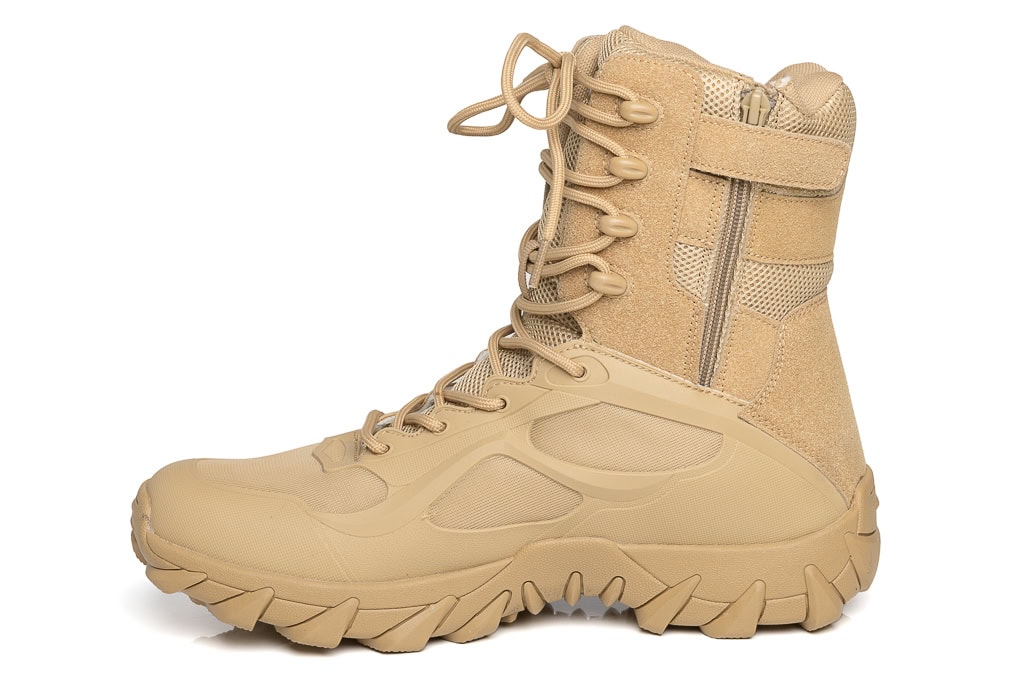 Stivali da intervento A533 code Brown con cerniera laterale