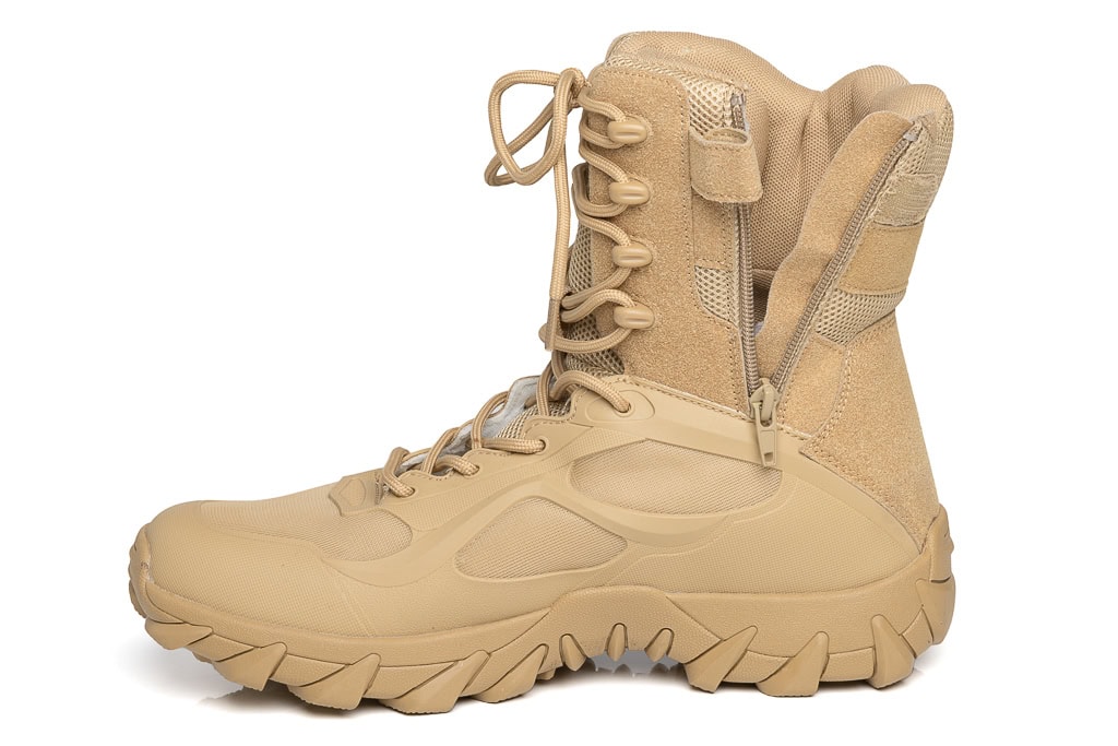 Stivali da intervento A533 code Brown con cerniera laterale