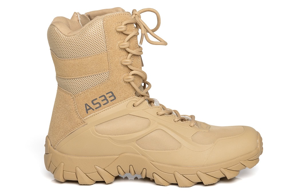 Stivali da intervento A533 code Brown con cerniera laterale