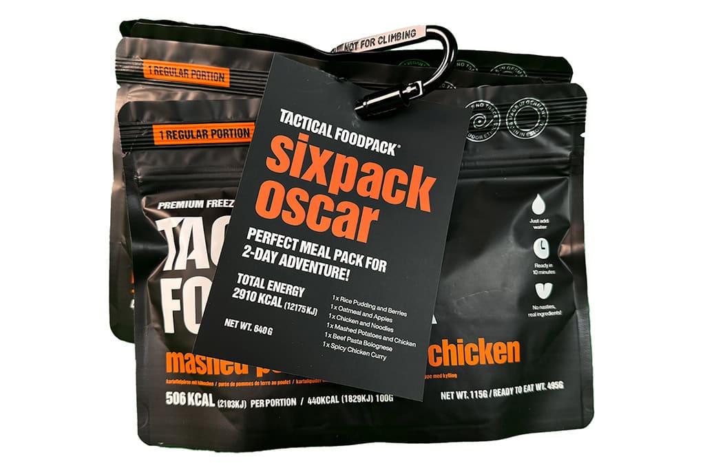 Tactical Foodpack - Confezione da sei Oscar (6 pasti)