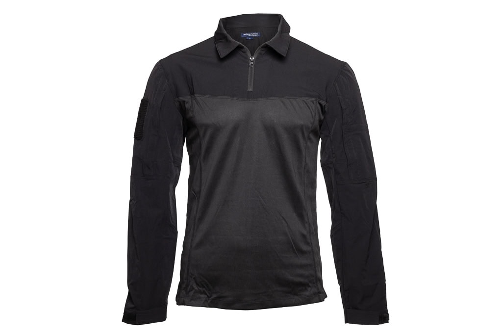 Taktisches langarm Einsatzshirt schwarz