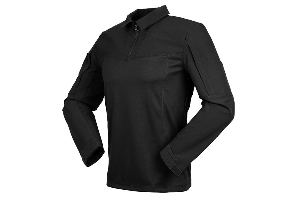 Taktisches langarm Einsatzshirt schwarz