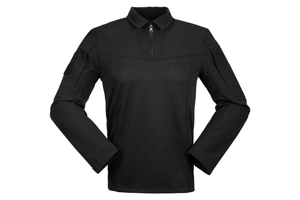 Taktisches langarm Einsatzshirt schwarz
