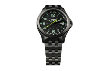 Traser P67 Officer Pro GunMetal Black/Lime - 107869