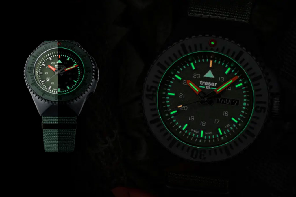 Traser P69 Black Stealth Green - 109858