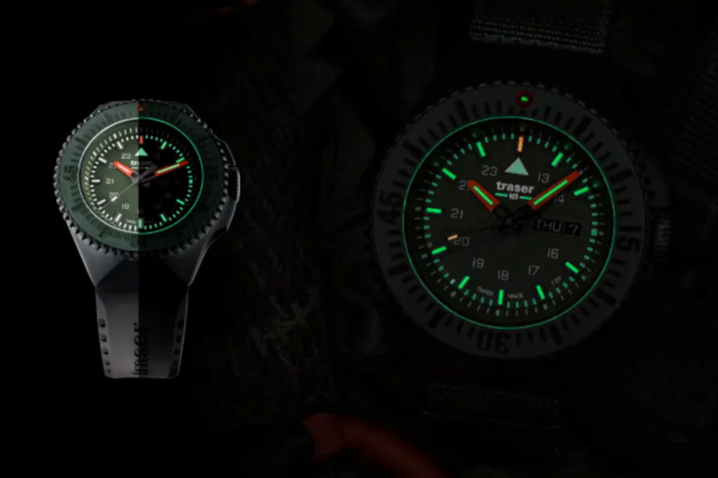 Traser P69 Black Stealth Green - 109859