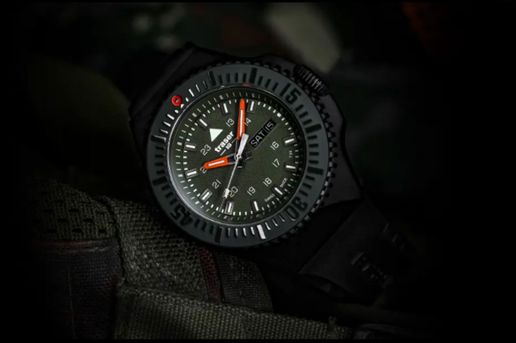 Traser P69 Black Stealth Green - 109859