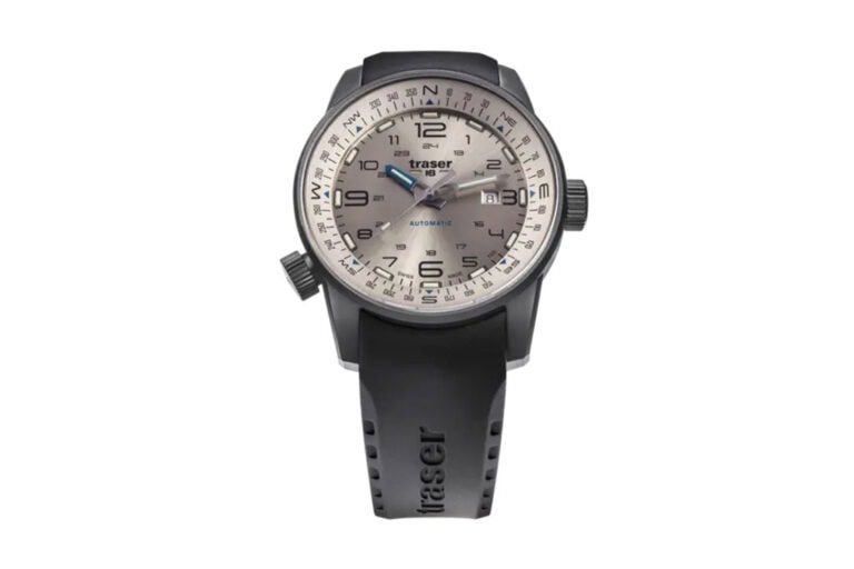 Traser P68 Pathfinder Automatic Beige - 110455 Traser455 01 Metal Badge