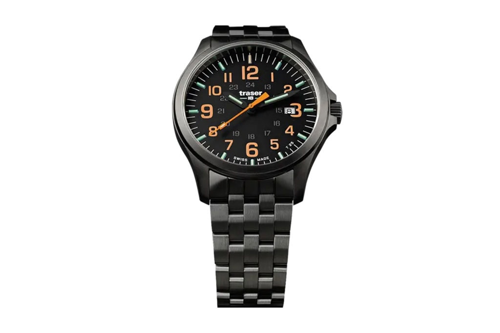 Traser P67 Officer Pro GunMetal Black/Orange - 107870