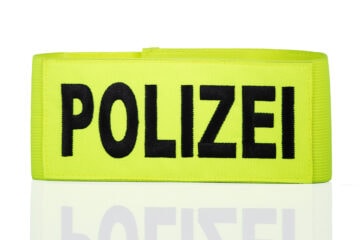 Brassard / Armbinde POLIZEI