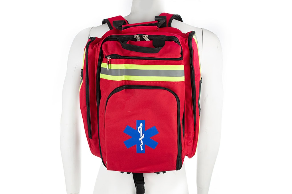 Supporter Emergency Backpack / First Aid - red