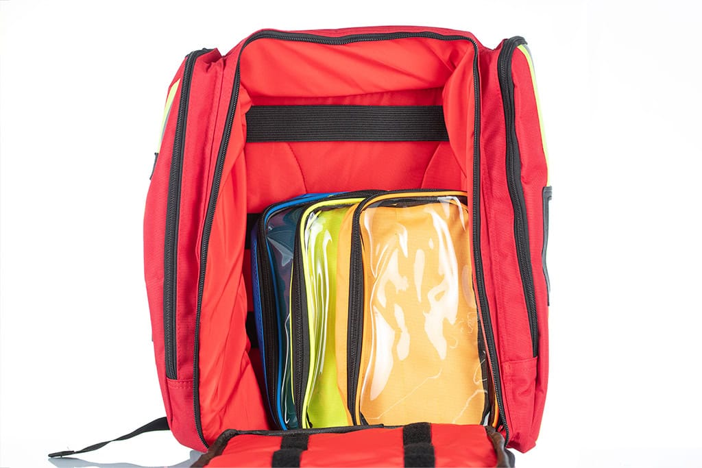 Supporter Emergency Backpack / First Aid - red