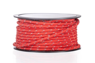 Paracorde / Corde de parachute - rouge 30m 6mm