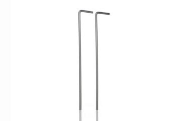 Piquets de tente en acier de 17 cm et 20 cm