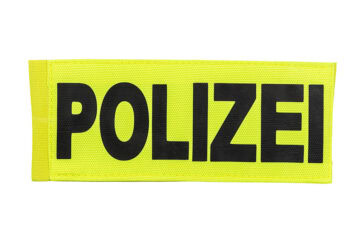Brassard / Armbinde „POLIZEI“ Lemon