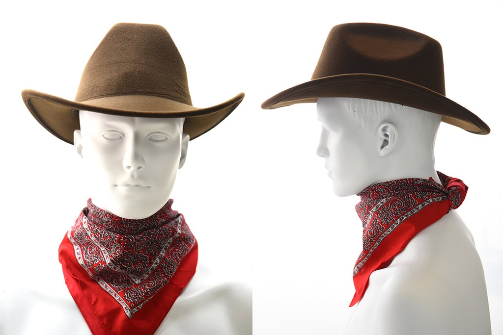 Cowboy Hat ‘Rocky Mountains’ – Dark brown, 100% Wool felt