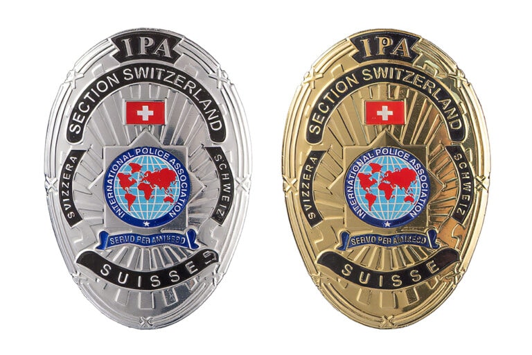 Autocollants 3D en aluminium résistants aux conditions météorologiques / Autocollants badge IPA 01 IPA Badge Aufkleber Metal Badge