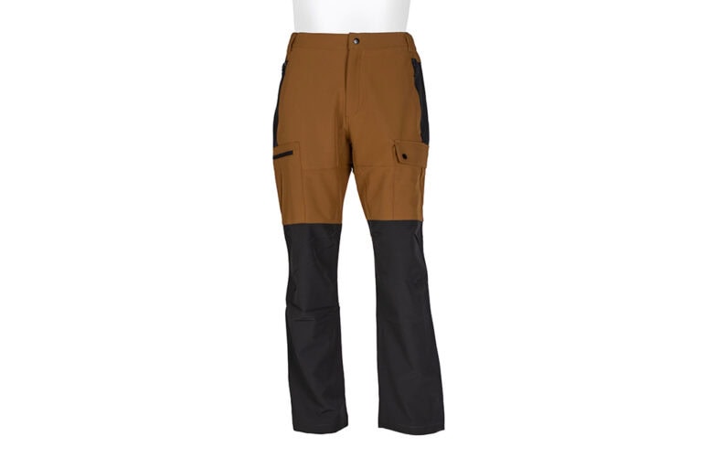 Pantalon de randonnée et de trekking extensible, modèle 9186 – ginger / noir 01 Wander 10 Metal Badge