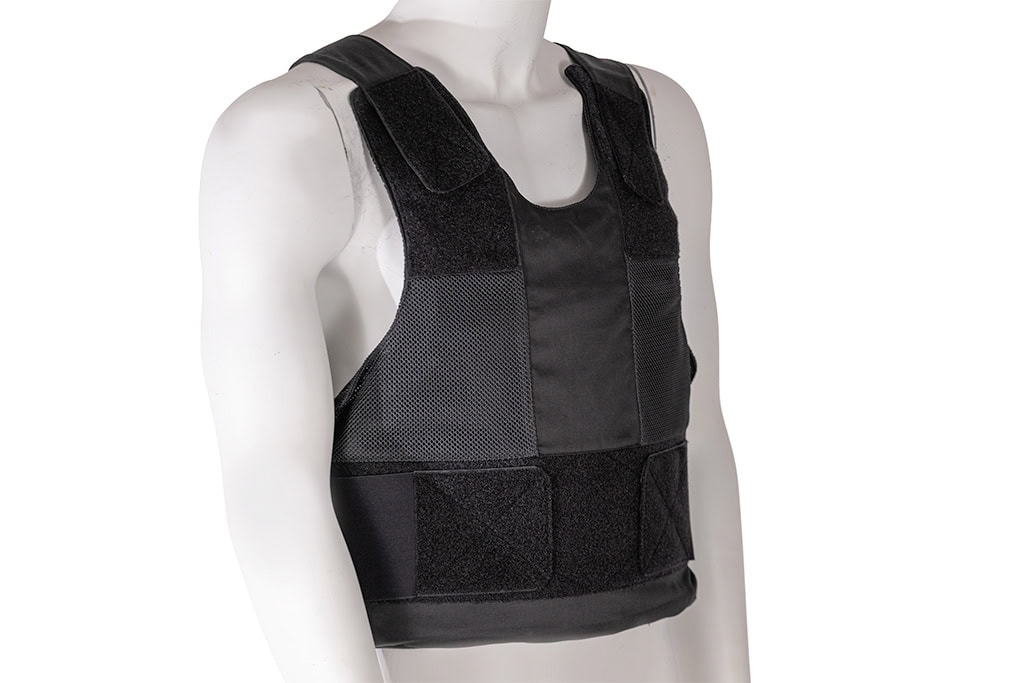 ‘Armadillo’ stab- and cut-resistant undervest, Black