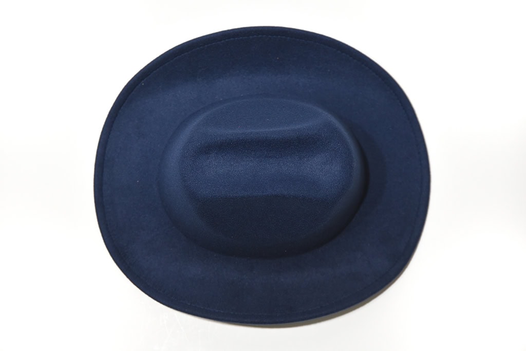 Cowboy Hat ‘Rocky Mountains’ – Dark blue, 100% Wool felt