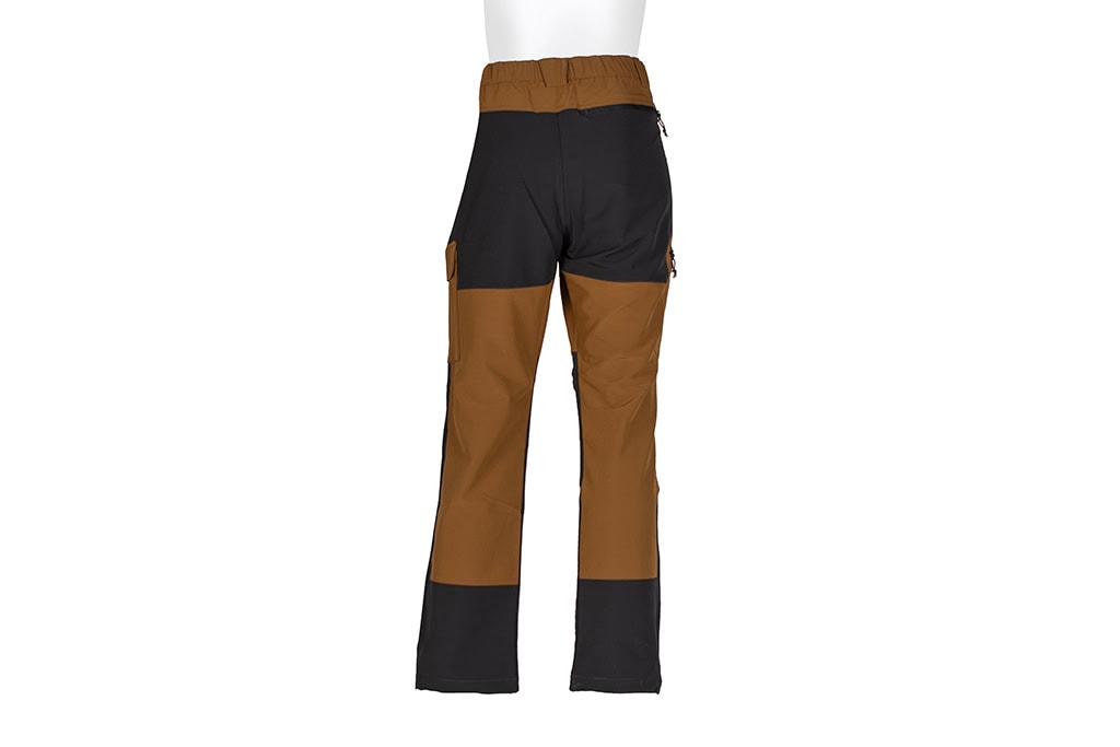 Pantaloni da trekking ed escursionismo Stretch Modello 9186 – ginger / nero
