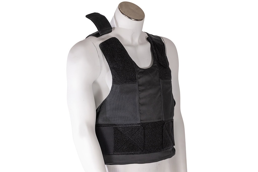‘Armadillo’ stab- and cut-resistant undervest, Black