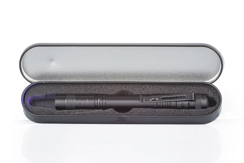 Lampe de diagnostic LED à lumière UV, lampe stylo, noire
