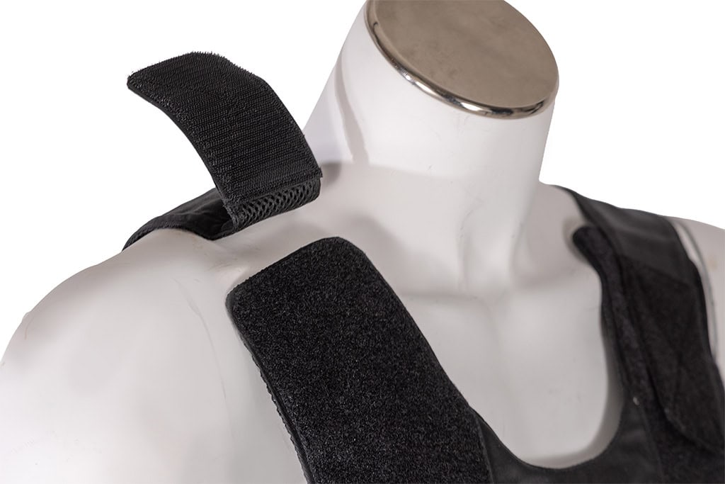 ‘Armadillo’ stab- and cut-resistant undervest, Black