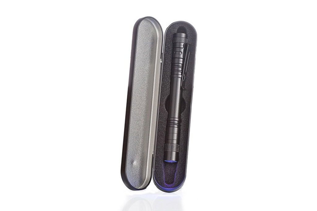Lampe de diagnostic LED à lumière UV, lampe stylo, noire