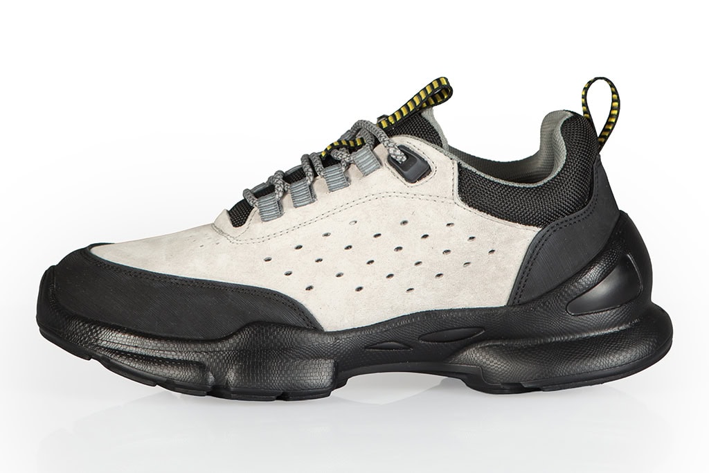 Trekkingschuhe Halbschuhe Modell Crazy Leder in helles beige