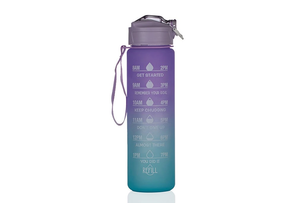 Trinkflasche 750 ML mit auslaufsicherem Verschluss