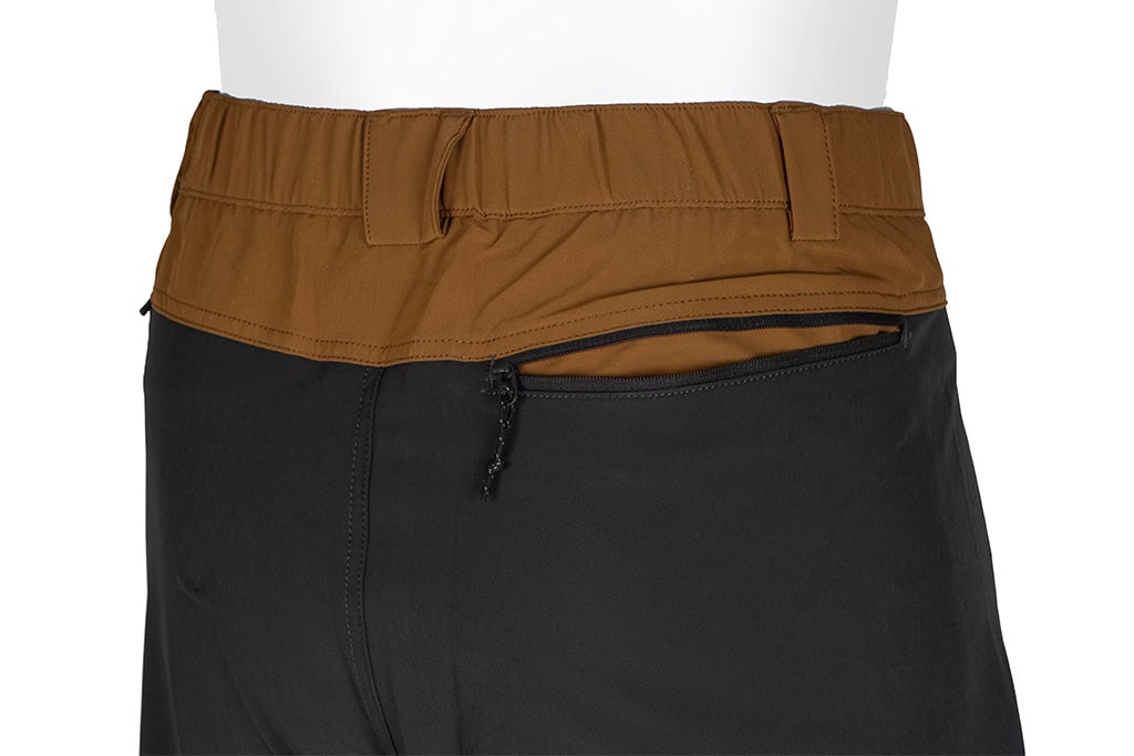 Pantaloni da trekking ed escursionismo Stretch Modello 9186 – ginger / nero