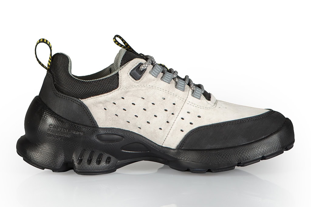Trekkingschuhe Halbschuhe Modell Crazy Leder in helles beige