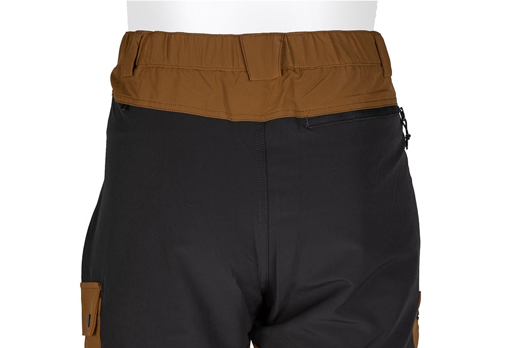 Pantaloni da trekking ed escursionismo Stretch Modello 9186 – ginger / nero