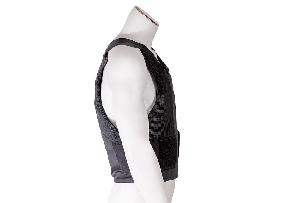 ‘Armadillo’ stab- and cut-resistant undervest, Black