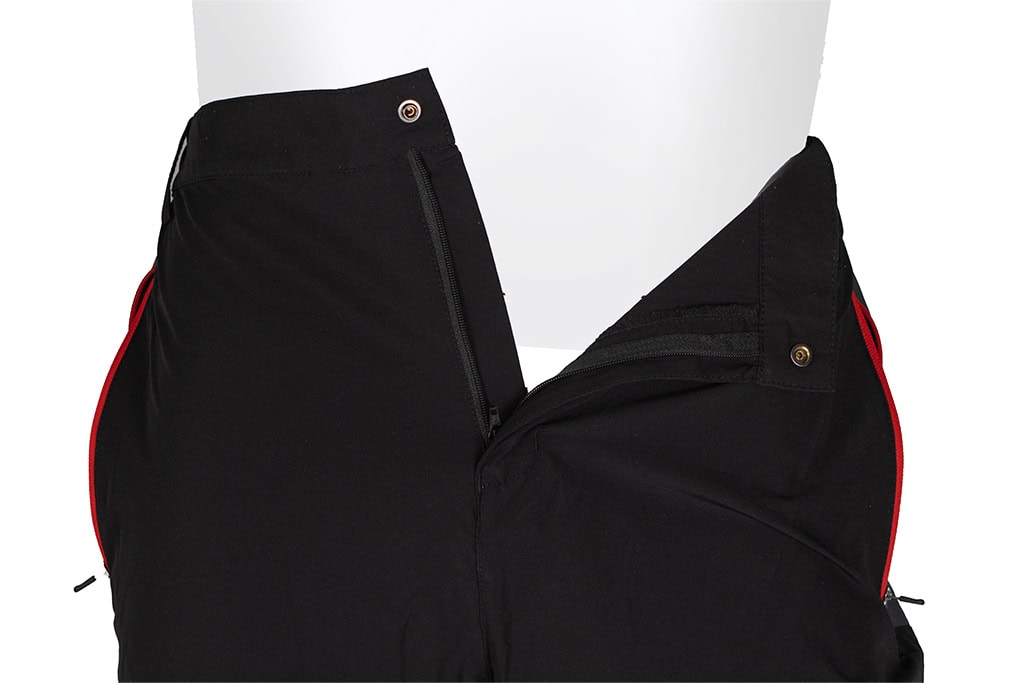 Stretch Hiking and Trekking Trousers Model 1508 – black / grey