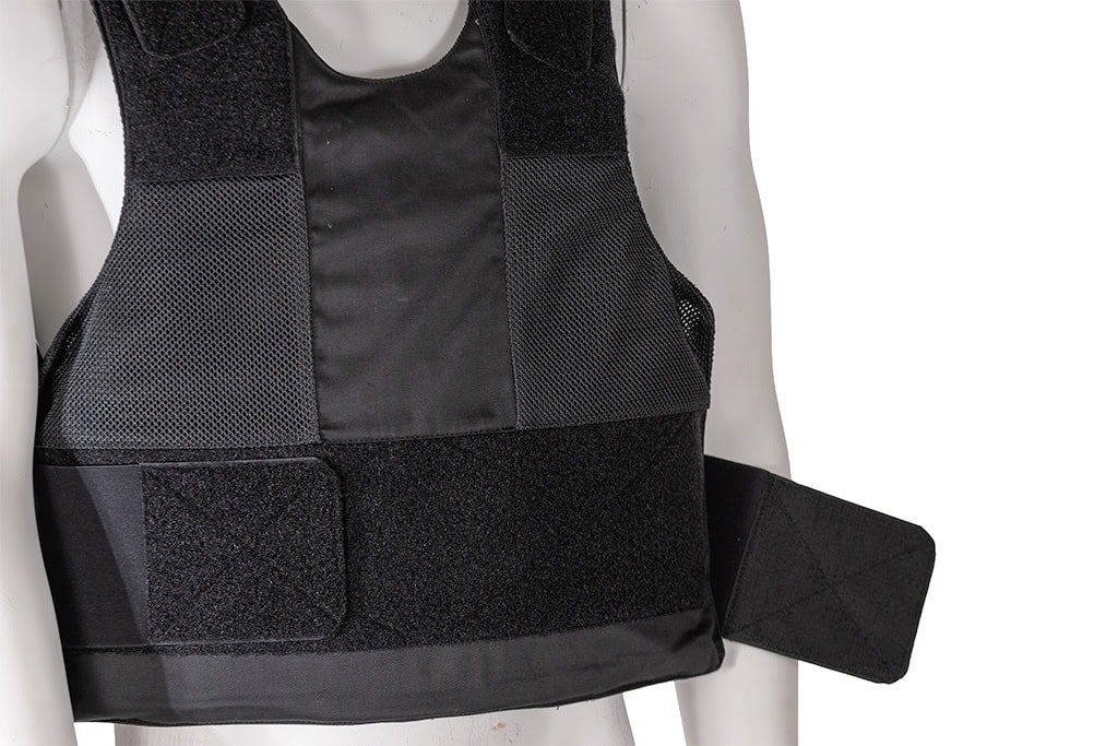 ‘Armadillo’ stab- and cut-resistant undervest, Black