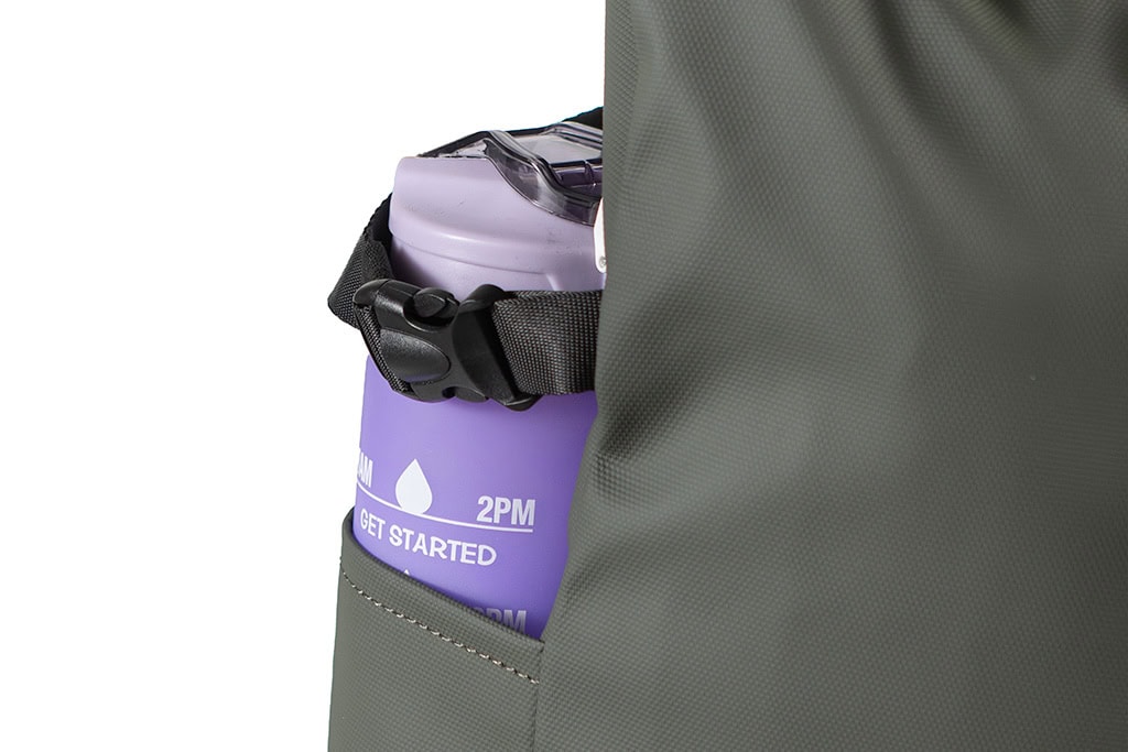 Waterproof roll-top rucksack / Dry bag, 39 litres / Olive green