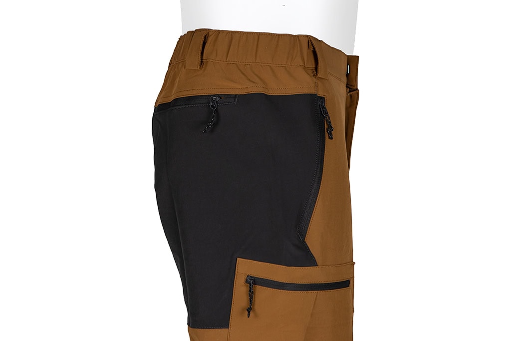 Pantaloni da trekking ed escursionismo Stretch Modello 9186 – ginger / nero