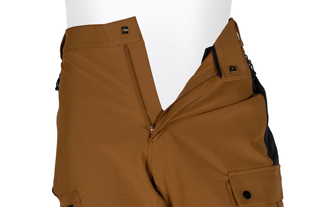 Pantaloni da trekking ed escursionismo Stretch Modello 9186 – ginger / nero